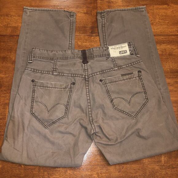 Levi's Other - Levi's 701S Relaxed Straight Fit Jeans Tan Khaki W 34 X L 34